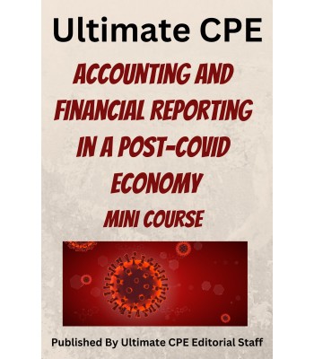 Accounting and Financial Reporting in a Post-COVID Economy 2024 Mini Course